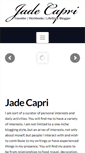 Mobile Screenshot of jadecapri.com